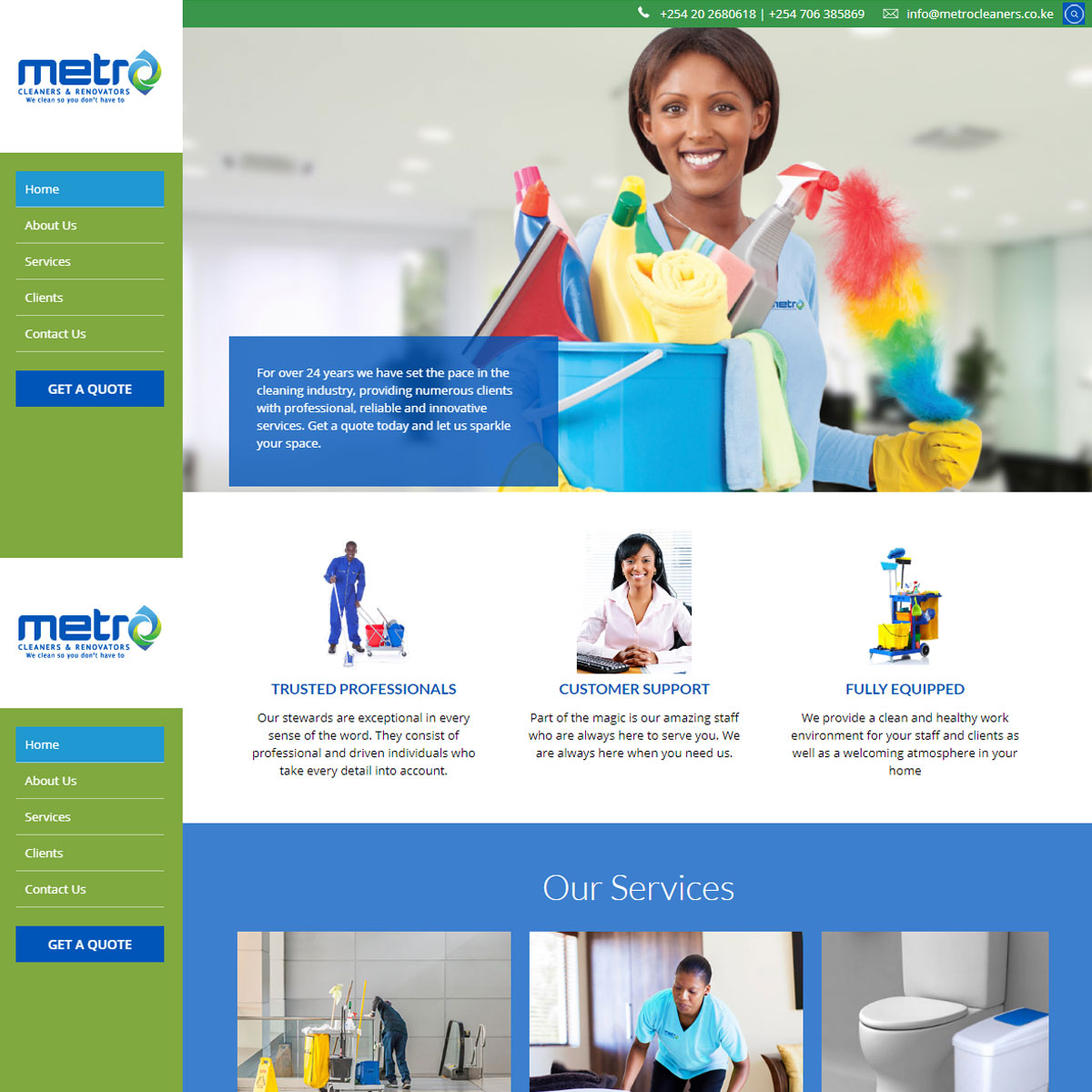 metro cleaners