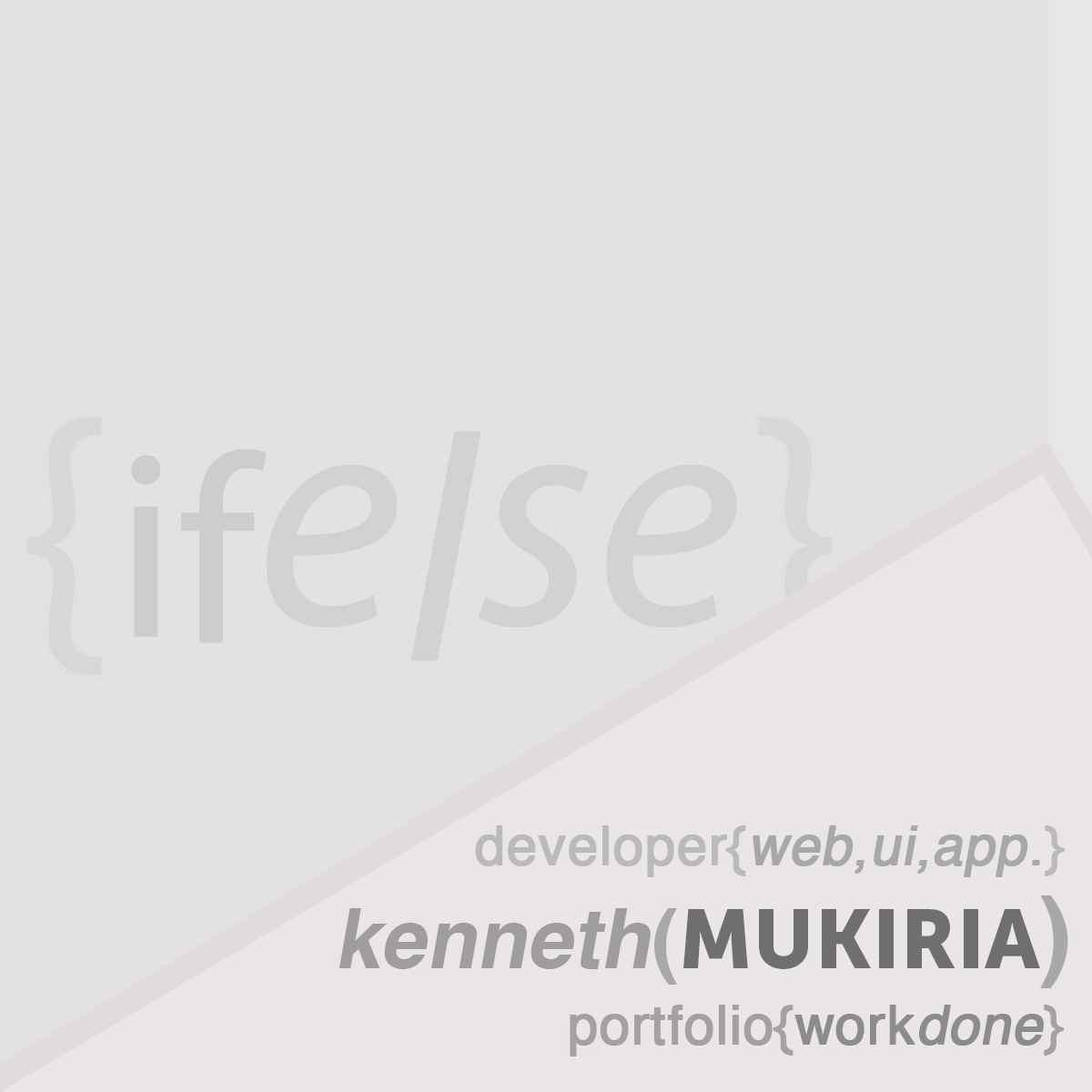 kenneth mukiria portfolio